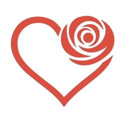 Logo Coeurcarmin, marque de press on nails artisanaux haut de gamme